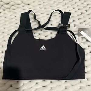 Adidas Training Black Sport Bra Impact High Support